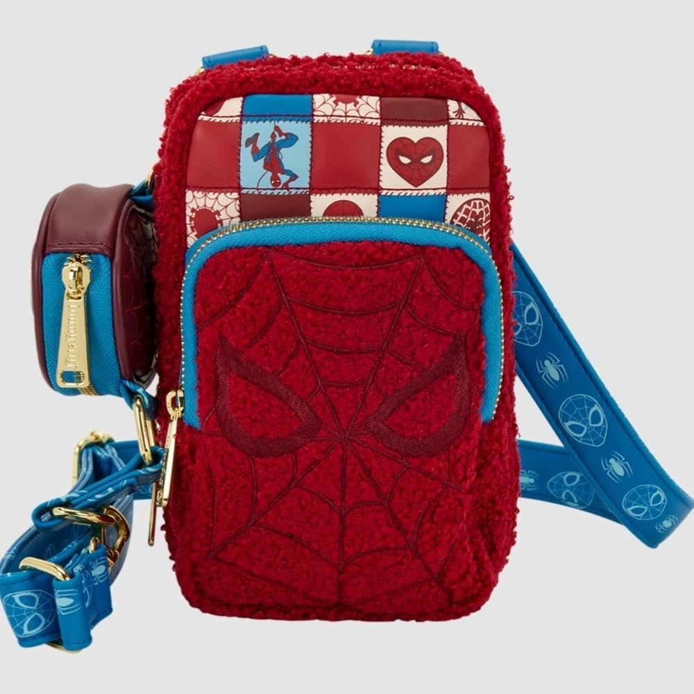 Spider-Man Crossbody With Coin Bag Loungefly